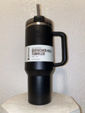 BLACK Stanley 40 oz Quencher H2.0 FlowState Stainless Steel Vacuum Tumbler