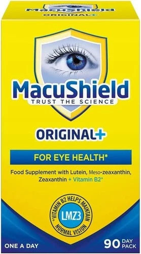 Macushield Original+ Eye Supplement 90 Capsules Supports Vision Health