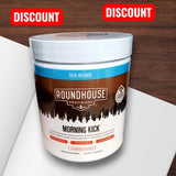 Roundhouse By Chuck Norris Morning Kick, Greens Superfood Powder Supplement with Ashwaganda