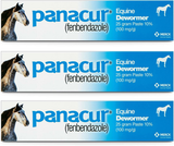 3 Pack Dewormer Horse Paste 10%, 100 mg Each