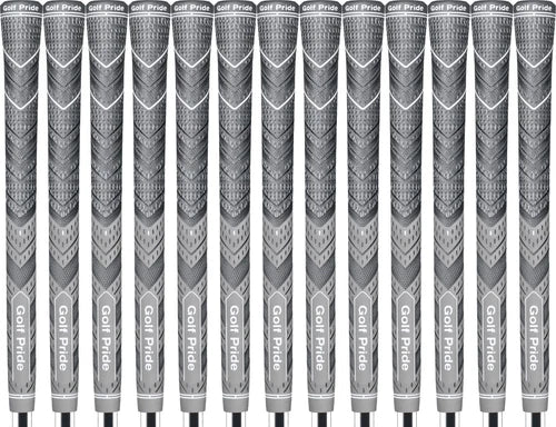 Golf Pride MCC Plus4 Gray Standard Grip - Set of 13 - #1 Hybrid Grip in Golf!