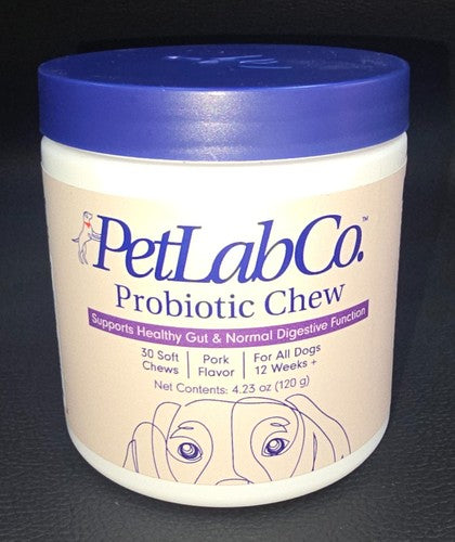 PetLab Co. Probiotic Soft Chews for Dogs – Pork Flavor 30 ct