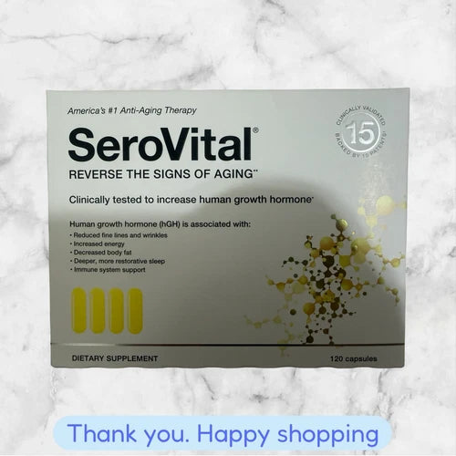 SeroVital Reverse The Signs of Aging Dietary Supplement 120 capsules